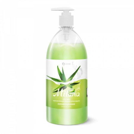 Liquid cream soap Grass Milana "Aloe Vera", 1 liter-1