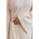 Brooch "Flower" delicate, white color in gold