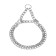 Collar - half -storage is two -rowing metal, 70 cm, wire thickness 3 mm
