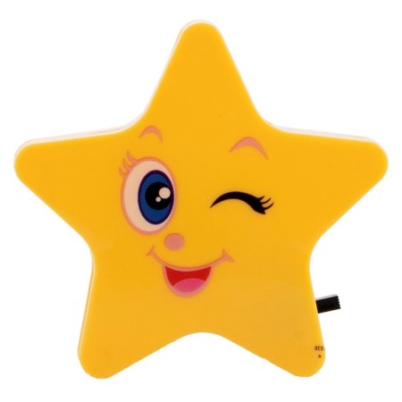 Night Plastic LED "Star" mix 8x8x2.5 cm Risalux-10