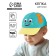 Children's cap for the boy "Dinosaurus", district. 48-50