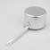 Aluminum bucket, 500 ml, metal handle, metal cover