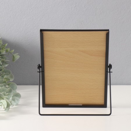 Photo frame Metal in 1 photo 10x15 cm "Loft. Strict lines" black 20x15 cm-7