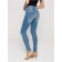 Women's jeans modeling Conte Elegant Skinny, Size S, color Washed Mid Blue