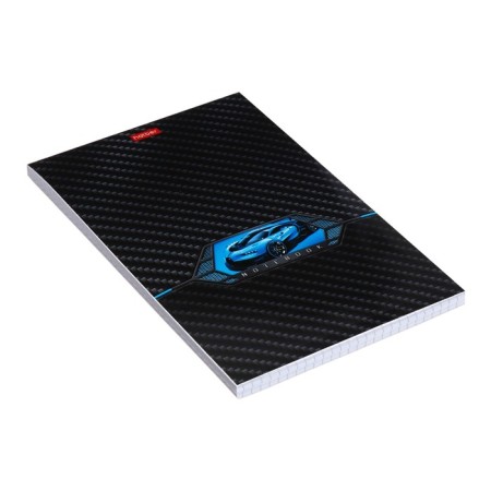 Notepad A5, 96 sheets, Autocarbon, cover coated cardboard, glossy lamination-1
