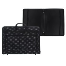 Folder for drawings and drawings for artists A3, 470 x 350 x 40 mm, handles, frame, textile, 