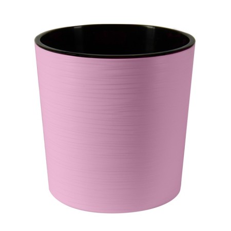 Plastic pot Live-In-Green with the Vega tab, d = 25 cm, 10.2 l, the heather color