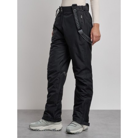 Semi -combinezone ski insulated female winter, size 48, black color-5
