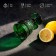 Magistro glass glass "Largo", 260 ml, green color