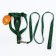 Acunition set is embossed, leash 120 x 2 cm, og 44-50 cm, green-black