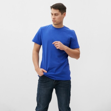 Male T -shirt, indigo color, size 50-4