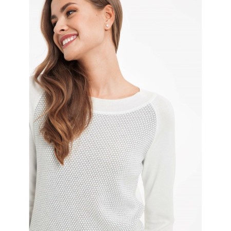 Jumper Female Conte Elegant, Size L, White Color-1