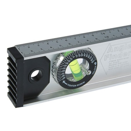 The level of aluminum tundra "rail", 3 eyes (1 rotary), 1500 mm-3