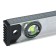 The level of aluminum tundra "rail", 3 eyes (1 rotary), 1500 mm