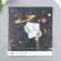 Scrapbooking paper bilateral "Cosmos" density 180 g 15.5x17 cm