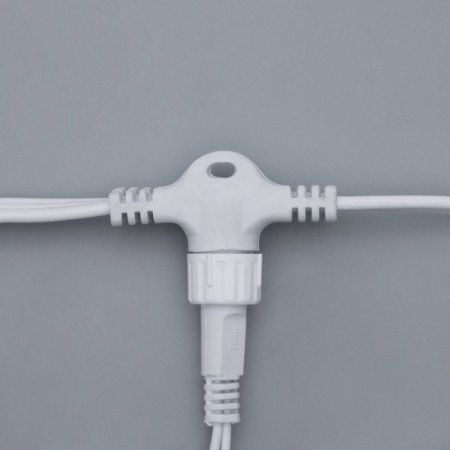 Garland "Curtain" 2 × 3 m, IP65, UMS, white thread, 760 LED, white glow, white flicker, 220 V-3