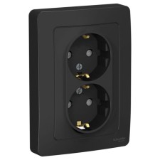 Розетка SchE BLNRS001126 Blanca, СП, 2 розетки, IP20