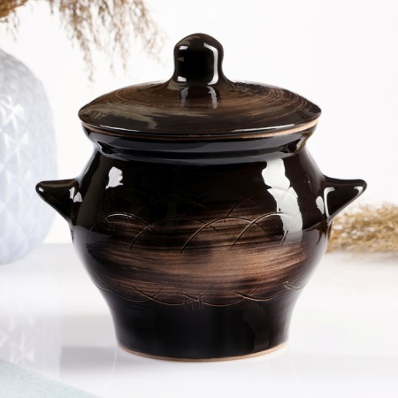 Ceramic pot for baking No. 6 Oddar 0.65 liters