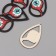 Decor for creativity Tree "Eye" set of 5 pcs 5.5x3.4x0.3 cm