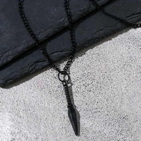 Unisex "Blade" Kunai, Black Color, 58 cm-1