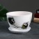 Flower Pot "Birds" 1.65 l, white