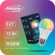 LED LED RGB+W, with a remote control, A60, 13 W, 1040 lm, E27, 220 B