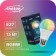 LED LED RGB+W, with a remote control, A60, 13 W, 1040 lm, E27, 220 B