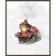 Reproduction of the painting "Fairytale Express", 40x50 cm, frame 20-008d