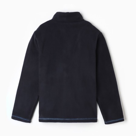 Children's sweatshirt, dark blue color, height 116 cm-3