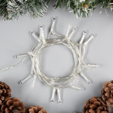 Garland "thread" 2 m, IP20, transparent thread, 20 LED, glow of multi, 2 modes, AAH3-1