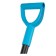 Shovel is universal, rectangular, l = 120 cm, metal stalk, luxe