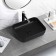 ABBER RECHTECK AC2202MB sink, overhead, 500x390x140 mm, black, matte