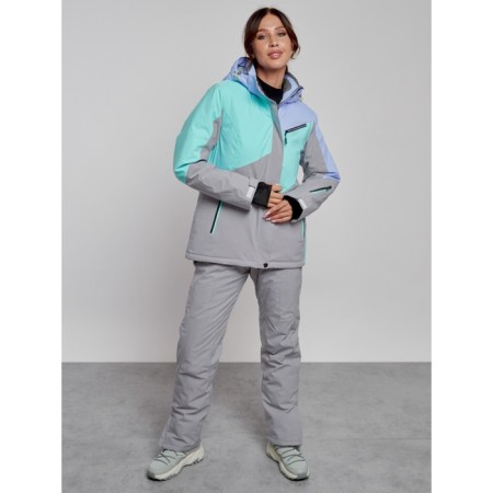 Ski costume is female, size 50, purple color-6