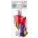 Set of candles in the cake 6 pcs. serpentine + 5 balls, assorted, chrome