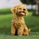 Garden figure "Labradudl" 13x9x18cm