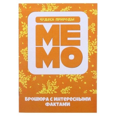 Board game "Memo. Wonders of nature"-2