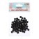 The eyes are sewing, set 60 pcs, size 1 pc 0.6 cm, black color