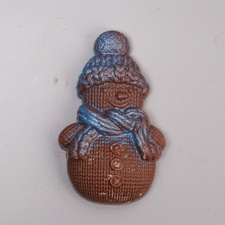 Chocolate figure, "Knitted Snowman", 80 g-4