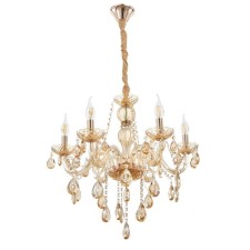 Chandelier 670015/6 E14 40W gold 50x50x90 cm Bayerlux