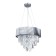 Muscida 38 cm chandelier, D 50 cm, 8x60W E14