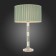 ST LUCE bedside lamp. SL1121.104.01. Oleo. 1x40 W, E14, 38x38x60 cm, Nickel color