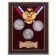 Panel Souvenir "For Love for the Fatherland" with coins