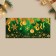 Money envelope “Happy New Year!”, Golden snowflakes, 17.5 x 8 cm, New Year