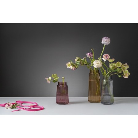 Bergenson bjorn noemi flower vase, 28 cm, brown color-5