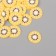 Decor for creativity PVC "Lemon in the context" set of 20 grams 0.3x2x2 cm
