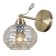 Brahort G11089/1wab AMB, 1x40W, E14, 21x14x20 cm, bronze color