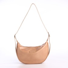 Women's bag with lightning, beige color