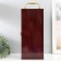 Casket Wood for a bottle "Corona - Crown and Leo" Red tree 3 objects 15x11x35 cm