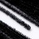 Wire with a pile for crafts "Shine", set of 50 pcs., Size 1 pc. 30 × 0.6 cm, black color
