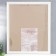 Photo frame Pine C32 0033 50x60 cm (plastic screen)
